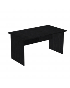 Scrivanie con dimensioni conformi alle normative sulla sicurezza dei posti di lavoro in ufficio. Bordatura dei piani in ABS 2mm antishock ed assenza di spigoli vivi. Le scrivanie sono disponibili nella versione con fianchi pannello in melaminico (sp. 22 m