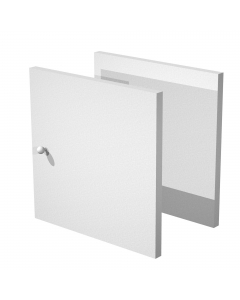 COPPIA ANTINE 32,2x32,1cm spess.16mm per LIBRERIA CASELLARIO RAINBOW
