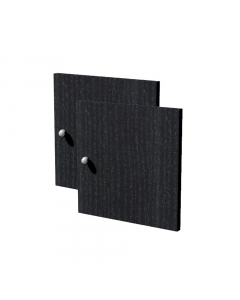 COPPIA ANTINE 32,2x32,1cm spess.16mm per LIBRERIA CASELLARIO RAINBOW