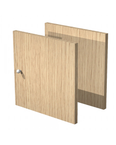 COPPIA ANTINE 32,2x32,1cm spess.16mm per LIBRERIA CASELLARIO RAINBOW