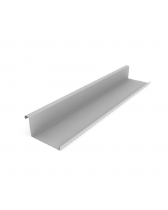 Marsupio per elettrificazione orizzontale sottopiano
 da agganciare alle traversa in metallo della scrivania 
(consigliato l'utilizzo di n° 1 marsupio per postazioni da L1200 mm ad L1400 mm - n° 2 marsupi per postazioni da L1600 mm ad L1800 mm) . Dimensio