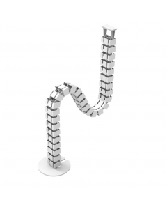 Salita cavi snodata 17 elementi per scrivanie

Lunghezza: 80,8 cm 
Sezione: 6x4cm