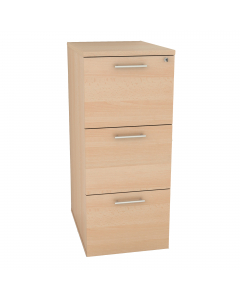 Mobili classificatori per cartelle sospese ad interasse variabile 33/39cm. Struttura in melaminico antigraffio spessore 18 mm. Top in spessore 22 con bordatura stondata antiurto con assenza di spigoli vivi. Piedini regolabili. Chiusura con serratura centr