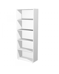 LIBRERIA ALTA A GIORNO con 3 ripiani spostabili + 1 fisso. Dimensioni: L76 x P32 x H196 cm. Ampia gamma di librerie componibili profondità 320mm, costituita da mobili in due altezze 196 e 81,5 cm, due larghezze 76 e 40 cm, più mobile ad angolo: in qualsia