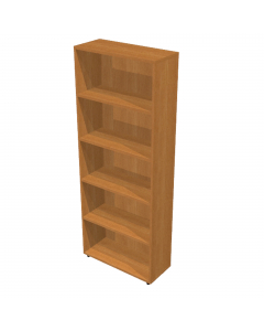 LIBRERIA ALTA A GIORNO con 3 ripiani spostabili + 1 fisso. Dimensioni: L76 x P32 x H196 cm. Ampia gamma di librerie componibili profondità 320mm, costituita da mobili in due altezze 196 e 81,5 cm, due larghezze 76 e 40 cm, più mobile ad angolo: in qualsia