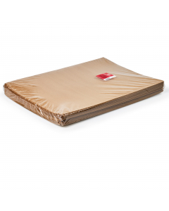 Carta pacco (50fg) 70gr avana 100x140 kraft millerighe.