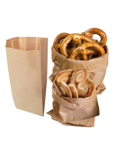SACCHETTI IN CARTA KRAFT avana DA 45GR CON SOFFIETTI LATERALI. Gli articoli SACCHETTI MULTICOLOR art. MLC e MLN sono in carta Kraft Sealing gr. 45
stampa con colori all’acqua idonei al contatto con alimenti secchi umidi e grassi, come da D.M.21/03/73 e DP
