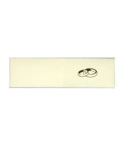 Scatola da 25 fogli A4 x 20 biglietti bomboniere prefustelati personalizzabili con stampante laser o inkjet.