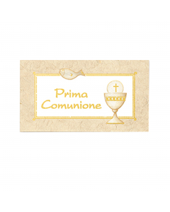 Scatola da 25 fogli A4 x 20 biglietti bomboniere prefustelati personalizzabili con stampante laser o inkjet.