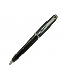 Penna a sfera con meccanismo a rotazione. Punta media, fornita in elegante astuccio.