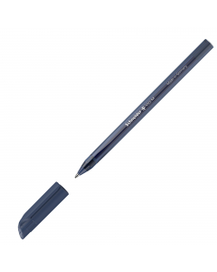 Penna a sfera con inchiostro Gelco, tecnologia brevettata da Schneider, che consente la scorrevolezza di una penna gel ma senza macchiare e senza rinunciare alla durevolezza. Fusto trasparente. Cappuccio dello stesso colore del fusto, munito di piccolo cl