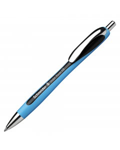 Penna a sfera a scatto con tecnologia Viscoglide®. Fusto gommato ergonomico. Inchiostro Viscoglide. Meccanismo a scatto.
Punto XB. Colore: nero.