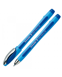 Penna a sfera Slider Memo XB con tecnologia Viscoglide®, inchiostro ultra scorrevole e asciugatura istantanea. Impugnatura gommata per il massimo comfort. 
Punta XB. Colore blu.