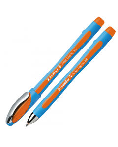 Penna a sfera Slider Memo XB con tecnologia Viscoglide®, inchiostro ultra scorrevole e asciugatura istantanea. Impugnatura gommata per il massimo comfort. 
Punta XB. Colore arancio.