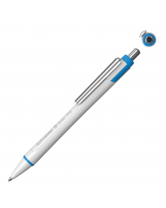 Penna a sfera a scatto con fusto realizzato per il 90% da materiale bio-plastico. Inchiostro Viscoglide® per una scrittura eccezionalmente scorrevole. Dotata di nuovo refill Slider 710 XB con punta in acciaio, resistente all’usura. Indicazione del colore 