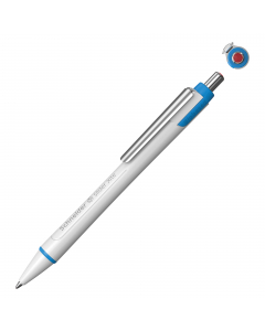 Penna a sfera a scatto con fusto realizzato per il 90% da materiale bio-plastico. Inchiostro Viscoglide® per una scrittura eccezionalmente scorrevole. Dotata di nuovo refill Slider 710 XB con punta in acciaio, resistente all’usura. Indicazione del colore 