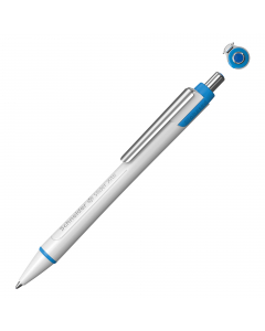 Penna a sfera a scatto con fusto realizzato per il 90% da materiale bio-plastico. Inchiostro Viscoglide® per una scrittura eccezionalmente scorrevole. Dotata di nuovo refill Slider 710 XB con punta in acciaio, resistente all’usura. Indicazione del colore 