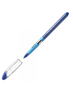 Penna a sfera dotata dell'innovativa tecnologia VISCOGLIDE. Cappuccio con clip in plastica. Design sottile con attraeneti motivi decorativi sul fusto. 
Punta XB. Colore: blu.