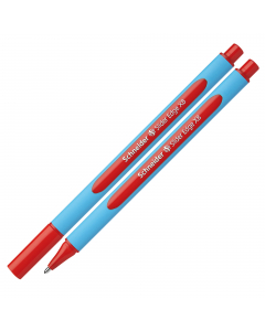 Penna a sfera Slider Edge con tecnologia Viscoglide®, inchiostro ultra scorrevole e asciugatura istantanea. Fusto gommato ergonomico, triangolare per una postura rilassata della mano. 
Punta XB. Colore rosso.