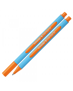 Penna a sfera Slider Edge con tecnologia Viscoglide®, inchiostro ultra scorrevole e asciugatura istantanea. Fusto gommato ergonomico, triangolare per una postura rilassata della mano. 
Punta XB. Colore arancione.
