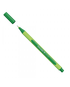 Fineliner con fusto prodotto per l'88% in plastica bio. Ampia gamma di colori. Tratto fine. Il fusto gommato a forma triangolare assicura una scrittura in tutto relax.
Tratto 0,4mm. Colore: verde abete.