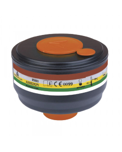 Scatola da 4 filtri A2B2E2K2P3 per maschere complete M9200 ROTOR GALAXY e M9300 STRAP GALAXY. Guscio : plastica. Carbone attivo. COLORE: Nero. TAGLIA: Nessun formato. Sistema di fissaggio universale DIN40 (certificato EN148-1). Tappi in PPL richiudibili. 