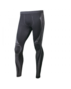 Pantalone termico in maglia sotto-abito. Composizione: 60% poliammide 35% Coolmax® 5% elastan. Leggero, termoregolatore. Questo dispositivo non è un D.P.I.
