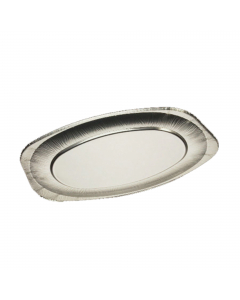 Vassoio in alluminio pratico e resistente, perfetto per aperitivi, antipasti o buffet. Adatto per servire con eleganza pietanze sia fredde o calde.