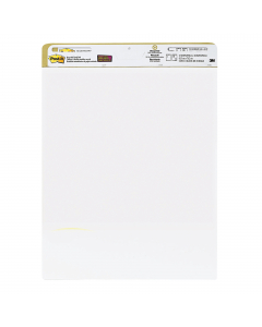 Blocco 30fg bianchi in carta riciclata al 30%. Blocchi da parete con adesivo rimovibile super sticky che aderisce preticamente ovunque (parete, porte, armadi). L'intero blocco puo' essere appeso al muro con adesivi 3M command all'interno della confezione.