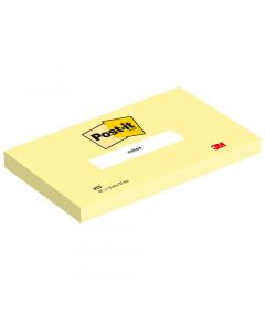 L'originale blocchetto adesivo riposizionabile da 100 fogli, nel classico colore Giallo Canary. Confezione da 12 pezzi.
Formato 76 x 127mm. Nuove confezioni in cartoncino riciclato.