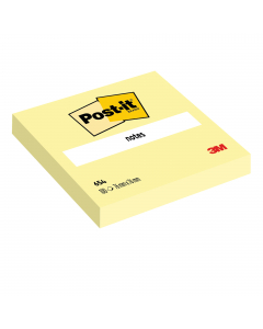 L'originale blocchetto adesivo riposizionabile da 100 fogli, nel classico colore Giallo Canary. Confezione da 12 pezzi.
Formato 76 x 76mm. Nuove confezioni in cartoncino riciclato.