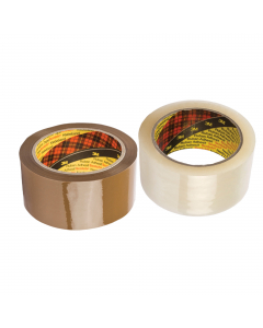 Il nastro da imballaggio Scotch® 309 è un nastro da imballaggio universale di 50 micron in pellicola di polipropilene con un adesivo acrilico. Silenzioso adatto per applicazioni leggere in particolare nell'industria alimentare e delle bevande. Il supporto