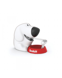 Dispenser Emotional Fido per nastri adesivi Scotch. La confezione comprende 1 rotolo Scotch Magic810 19mm × 8,89m.