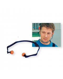 Inserti auricolari con archetto 3M 1310. Presenta una struttura flessibile con inserti auricolari arrotondati in schiuma che assicurano facilità di utilizzo, pressione ridotta e comoda tenuta. Confortevoli ed efficaci: Pressione limitata all'interno dell'