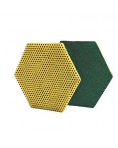 La fibra abrasiva a doppia funzione Scotch-Brite™ 96HEX è una fibra abrasiva per applicazioni mediamente gravose, realizzata con fibre, minerali e resine di alta qualità. Si tratta di una potente fibra progettata per rimuovere lo sporco più ostinato e le 