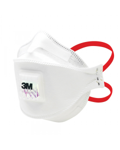 Il respiratore per polveri 3M™ Aura™ 9332+Gen3 è la terza generazione del respiratore 3M Aura più venduto, che offre una protezione delle vie respiratorie FFP3 confortevole e affidabile combinata con l'originale design pieghevole a 3 lembi. Presenta delle