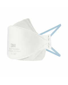 Massima adattabilità e conformazione alla forma del volto e compatibilità con altri dispositivi di protezione individuale. Riduzione appannamento degli occhiali. Design a 3 lembi, si adatta e garantisce massima tenuta anche muovendo il viso. Adatta per la