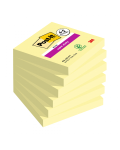 Blocchetti da 90 foglietti riposizionabili assortiti nei colori. Hanno una presa maggiore e durano più a lungo grazie alla forza adesiva doppia rispetto ai foglietti Post-it tradizionali. Perfetti per superfici verticali o con scarsa aderenza quali monito