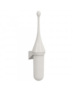 Portascopino da parete per bagno - include pratico kit di montaggio. Modalità di fissaggio: Viti e tasselli/Biadesivo. Altezza di montaggio: 10-20 cm. Dimensioni: 480 x 113 x 92mm. Materiale in plastica e legno riciclati.