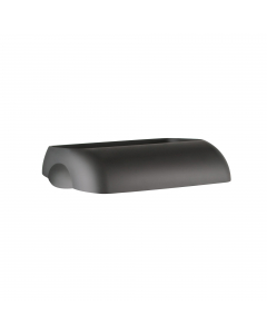 Superficie colorata soft touch. Dimensioni: l33,5 x p22,5 x h9,0cm.