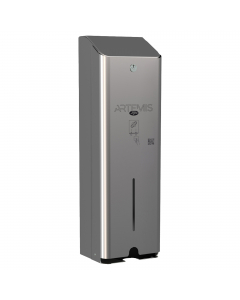 Distributore di assorbenti igienici da muro (con viti e tasselli inclusi) compatibile con la maggior parte degli assorbenti esterni femminili in acciaio inox Aisi 304 lucido, robusto ed anti-ruggine. Semplice da utilizzare e da rifornire e compatibile con