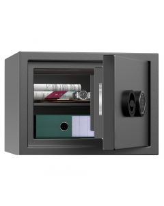 Armadi di sicurezza Certificati EN 15659 LFS30P – 30 minuti; Certificati allo scasso EN 14450 Grado S2. Importo minimo assicurabile: Denaro Euro 5.000 – Beni e Valori Euro 9.000. Serratura elettronica Wittkopp Primor, certificata VdS Classe 2. Apertura de