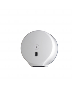 IN ABS BIANCO. PER CARTA IGIENICA IN ROTOLI MAXIJUMBO. DIMENSIONE: L34,7 X P13,7 X H29,4CM - CAPACITÀ Ø 35,5CM