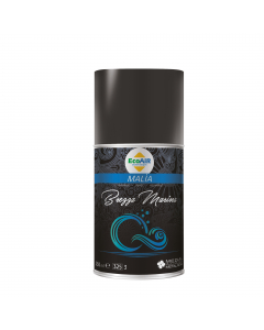 Brezza marina - fragranza fresca. Bomboletta spray da 250ml  compatibile con il diffusore Basic Fresh cod. 67454. Ogni bomboletta puo' dispensare oltre 2700 erogazioni.
Fragranze per ambienti, intense e persistenti. Concentrazione molto elevata (2%) della