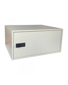 Cassette di sicurezza in lamiera con possibilità di fissaggio a muro e parete.
materiale utilizzato: lamiera lucida spessore da 8/10 – 10/10
vernice: polvere epoxy poliestere (formulata con pigmento esente da cromo e piombo). Serratura a combinazione mecc