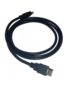 Cavo hdmi alta velocità, connettori dorati, versione 1.3b.compatibile full hd 1080p, 3d. Per segnale video. Lunghezza 1.5mt.