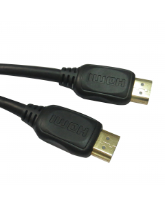 Cavo hdmi alta velocità con ethernet, connettori dorati, versione 1.4b, 4K 30Hz, arc. compatibile full hd 1080p, 2k-4k, 3d. lunghezza 5mt., confezione in blister