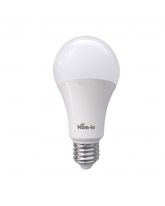 Lampadina smart WI-FI dimmerabile. Controllo remoto su Smartphone, alto risparmio energetico, accensione e spegnimento programmabile.
Scenari programmabili su App Hom-io, accensione istantanea. Rispetta l’ambiente: non contiene Mercurio.
Colore: RGB + Bia