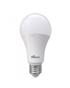 Lampadina smart WI-FI dimmerabile. Controllo remoto su Smartphone, alto risparmio energetico, accensione e spegnimento programmabile.
Scenari programmabili su App Hom-io, accensione istantanea. Rispetta l’ambiente: non contiene Mercurio.
Colore: Bianco di
