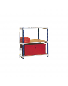 Set 5 ripiani in legno profondità 35cm per 1mt di lunghezza. Da utilizzare con kit iniziale e kit aggiunta degli scaffali paperflow.